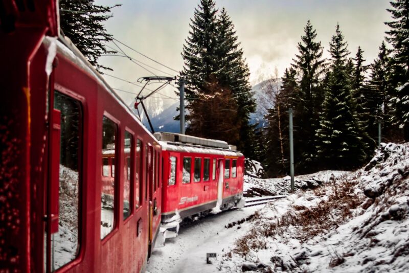 Bernina Express - Down to the valley