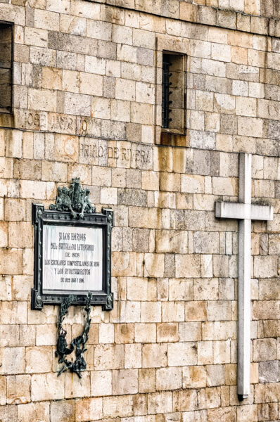 Santiago de Compostela and Some Weird Tangles of History - Literary Battalion slab