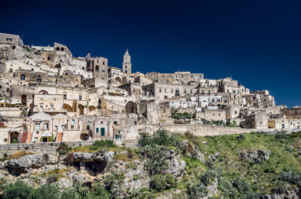 A view of Matera's Sassi